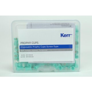 Prophy-Cup Screw-Type 9000 türkis  120St