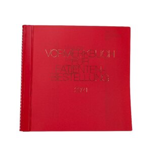 Patienten-Vormerkb. 2025 rot spiralt St