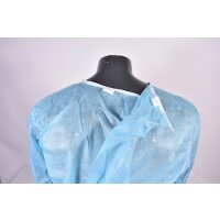 Schutzkittel blau Arm lang 125x150cm  St