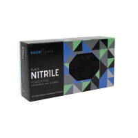 Nitril Gloves Bergamot PF black L 100St