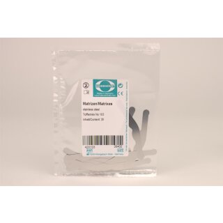 Tofflemire Matrize x-dünn Gr.3 30St