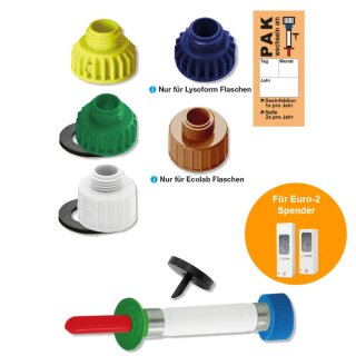Flaschenadapter Servicegesamtpaket inkl. Schlauchdosierpumpe und keimarmer Flaschenbelüftung