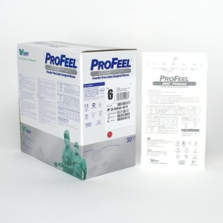 ProFeel OP pdfr n.weiß Gr.6  50Paar