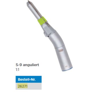 Frios Handstück S-9 anguliert 1:1   St