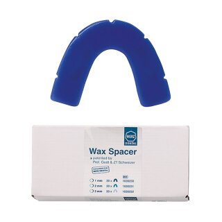 Wax Spacer H-1mm dunkelblau 20St