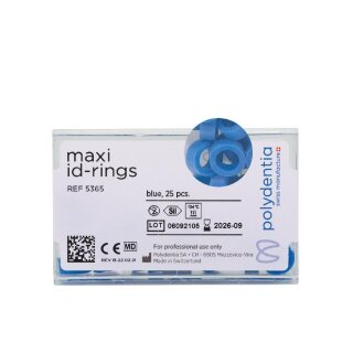 ID-Ringe Maxi blau 25St
