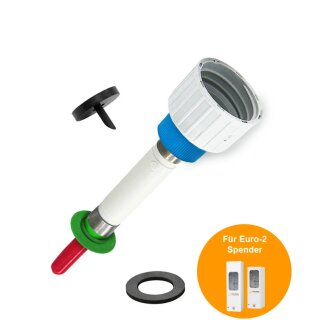 Pumpen-Adapter-Kombination L6-DG inkl. keimarmer Flaschenbelüftung  Service-PAKs für alle Euro Eboxen Art.Nr.: 820044