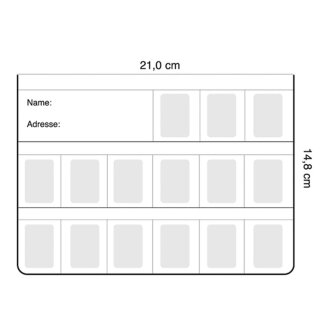 DC Zahnfilmtaschen 50er 3x4