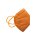 Monoart Schutzmaske FFP2 NR orange  10St