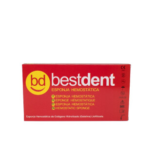 Hämostatische Schwämme Bestdent 10St