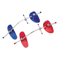 Gesichtsmaske KFO rot St