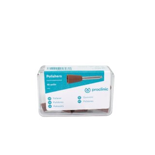 Amalgampolierer braun Cup Wst 10St