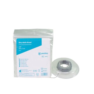 Elastikfaden KFO .025 grau 7,5m