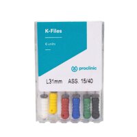 K-Files N.15-40 31mm 6St