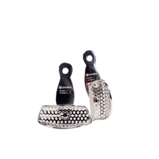 Abdrucklöffel perf. part. 1/2+1/4 2St