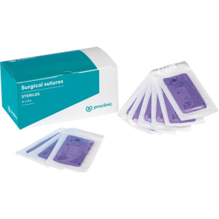 Nahtmaterial PGA 3/0 3/8-T.19MM Dtz