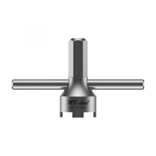 Schlüssel für Druckknopfdeckel Standard Kopf mit Aufsatz für Drehmomentschlüssel