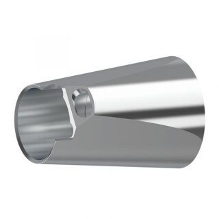 Kegelhülse montiiert