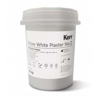 Snow White Impression Plaster 4Kg Ds