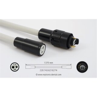 Turbineschlauch 4-Loch mit Licht