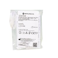 Inst.Schutzkappe weiß get.38mm gel. 50St