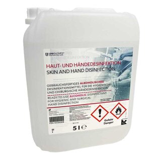 Unigloves Händedesinfektion 5Ltr