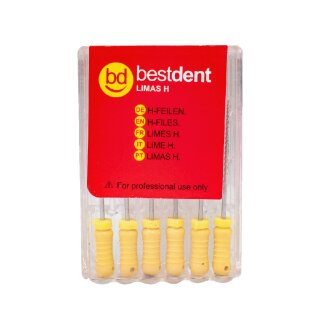 H-Files N.50 25mm Bestdent  6St