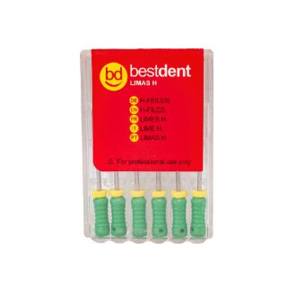 H-Files N.70 25mm Bestdent  6St