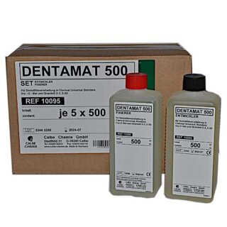 Dentamat 500 f. je 5x0,5L Entw.+Fix. Set