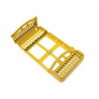 Steri Cassette flach neongelb   St