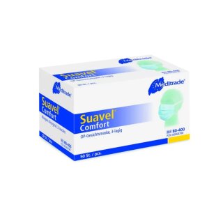 Suavel Comfort Maske Typ II blau  50St