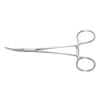 Halsted Moskitoklemme gebogen 14cm St