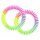 Armband Haargummi Regenbogen 48St