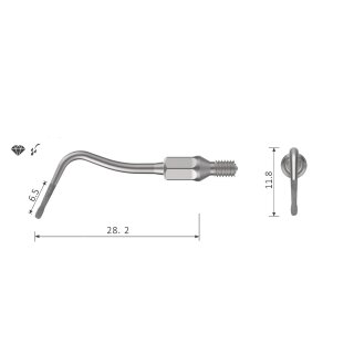Xpedent Ultraschallspitze k#69 diamantiert (passend für den Einsatz mit KaVo® SONICflex® Geräten)