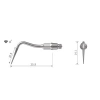 Xpedent Ultraschallspitze k68A Endo (passend für den...