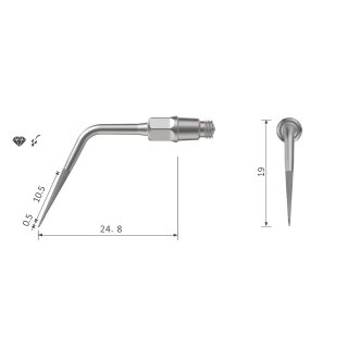 Xpedent Ultraschallspitze k70A Endo (passend für den Einsatz mit KaVo SONICflex Quick® Geräten)