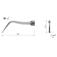 Xpedent Ultraschallspitze SBN3...
