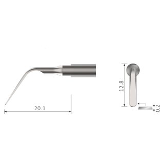 Xpedent Ultraschallspitze s#3 Scaling (passend für den Einsatz mit ACTEON/Satelec® Geräten)