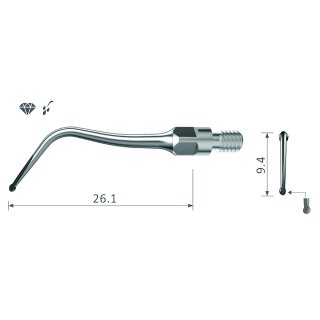Xpedent Ultraschallspitze SBSL Kavitätenpräparation (passend für den Einsatz mit Sirona® Geräten)