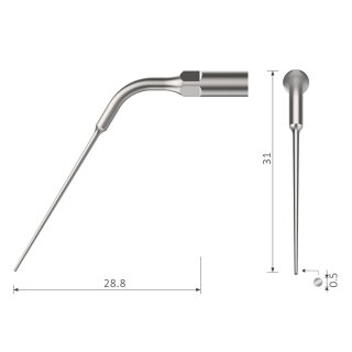 Xpedent Ultraschallspitze ED4 Endo (passend für den Einsatz mit ACTEON/Satelec® Geräten)
