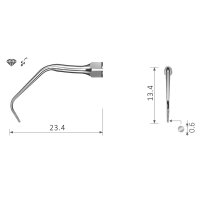 Xpedent Ultraschallspitze ED10D Endo (passend für...