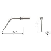 Xpedent Ultraschallspitze ED3 Endo (passend für den...