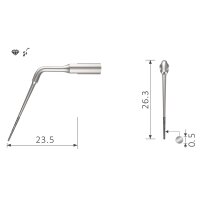 Xpedent Ultraschallspitze sET40D Endo (passend für...