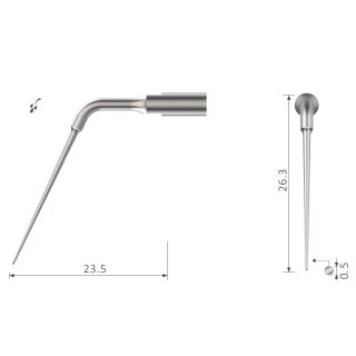 Xpedent Ultraschallspitze sET40 Endo (passend für den Einsatz mit ACTEON/Satelec® Geräten)