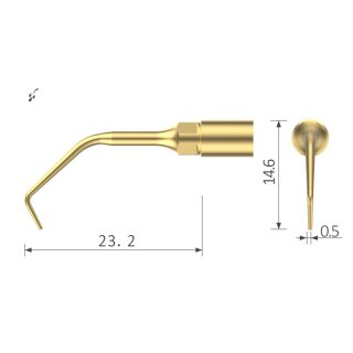 Xpedent Ultraschallspitze UE2 Endo (passend für den Einsatz mit MECTRON® Geräten)