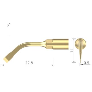 Xpedent Ultraschallspitze US3 Chirurgie (passend für den Einsatz mit MECTRON® Geräten)