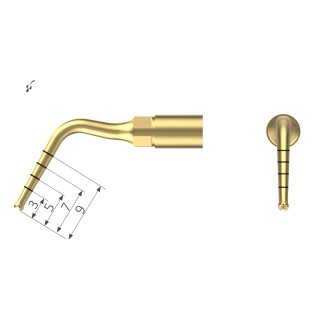 Xpedent Ultraschallspitze UI1 Implantation (passend für den Einsatz mit MECTRON® Geräten)