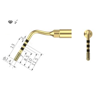 Xpedent Ultraschallspitze OT4 Chirurgie (passend für den Einsatz mit MECTRON® Geräten)