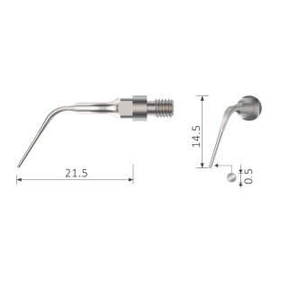 Xpedent Ultraschall Perio-Spitze srPE2 (passend für den Einsatz mit Sirona® Geräten)