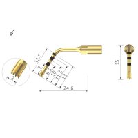 Xpedent Ultraschallspitze IM2P Implantation (passend...